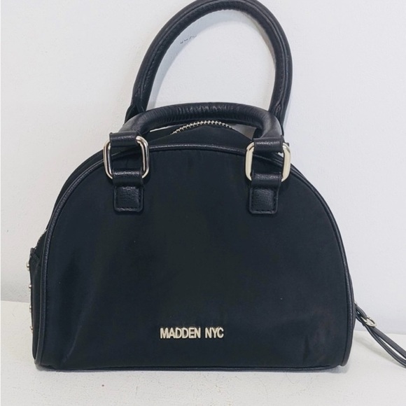 Rehab Bag Madden NYC Crossbody Shoulder Bag Crystal OverlayGuitar Strap GC - Picture 3 of 10